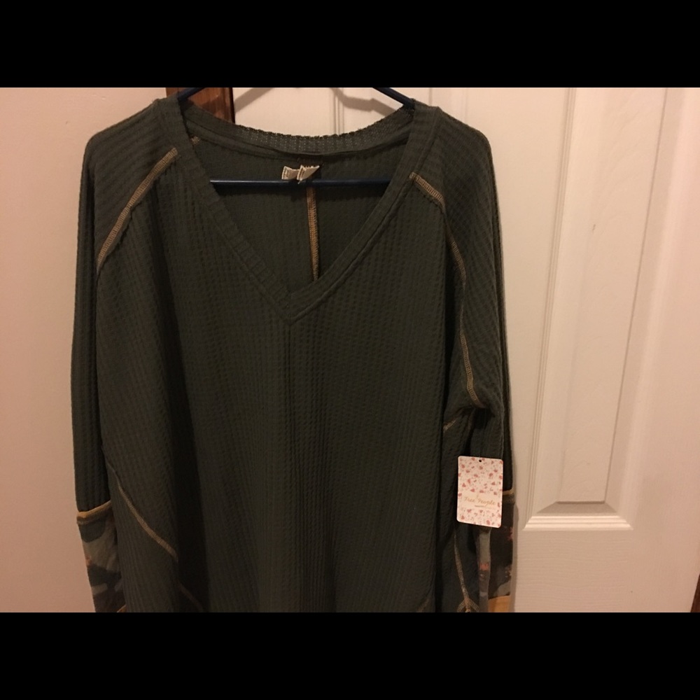 NWT Free People thermal top.